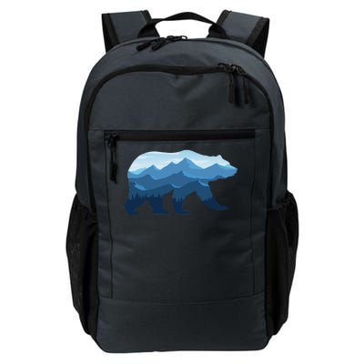 Bear Double Exposure Surreal Wildlife Daily Commute Backpack