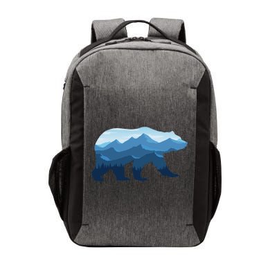 Bear Double Exposure Surreal Wildlife Vector Backpack