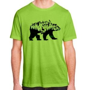 Bear Forest Deer Wilderness Mountains Adult ChromaSoft Performance T-Shirt