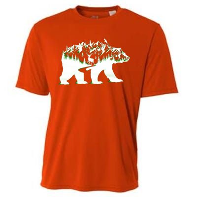 Bear Forest Deer Wilderness Mountains Cooling Performance Crew T-Shirt