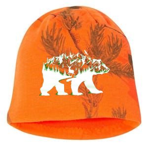 Bear Forest Deer Wilderness Mountains Kati - Camo Knit Beanie