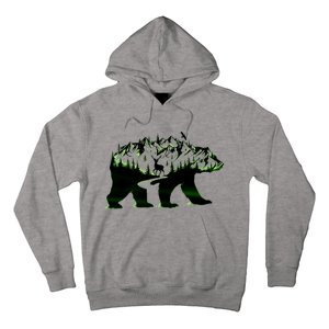 Bear Forest Deer Wilderness Mountains Hoodie