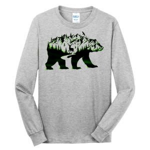 Bear Forest Deer Wilderness Mountains Tall Long Sleeve T-Shirt