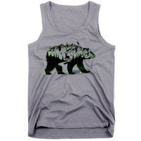 Bear Forest Deer Wilderness Mountains Tank Top