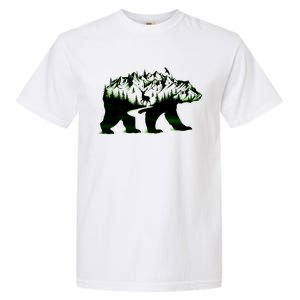 Bear Forest Deer Wilderness Mountains Garment-Dyed Heavyweight T-Shirt