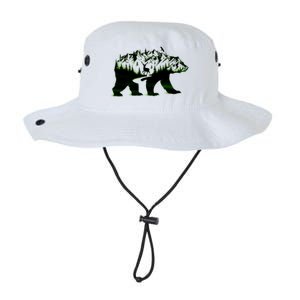 Bear Forest Deer Wilderness Mountains Legacy Cool Fit Booney Bucket Hat