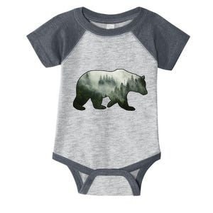 Bear Misty Forest Wilderness Infant Baby Jersey Bodysuit