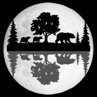 Bear Moon Wilderness Button