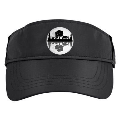 Bear Moon Wilderness Adult Drive Performance Visor