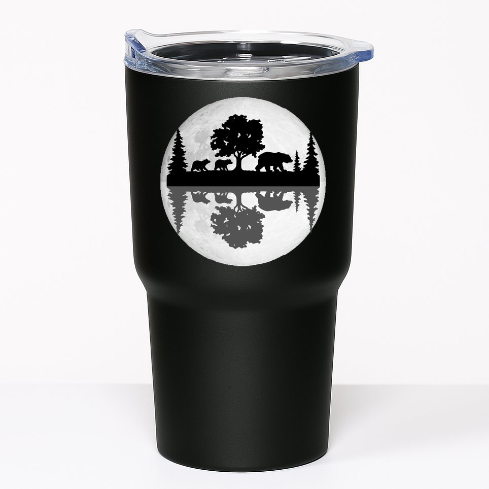 Bear Moon Wilderness Tumbler