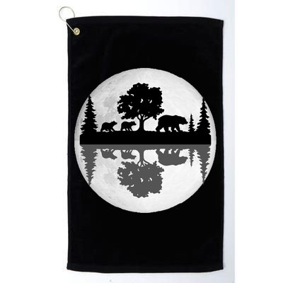 Bear Moon Wilderness Golf Towel