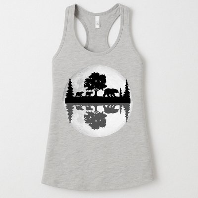 Bear Moon Wilderness Womens Tank Top