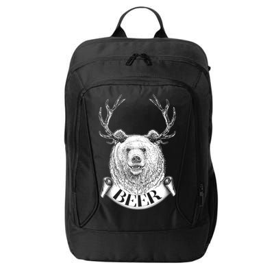 Bear Plus Deer Equals BEER  City Backpack