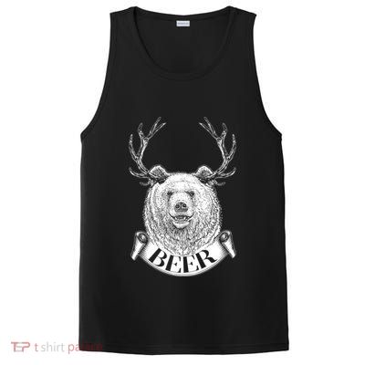 Bear Plus Deer Equals BEER  PosiCharge Competitor Tank