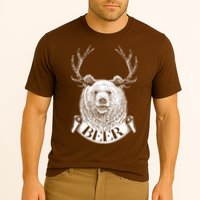 Bear Plus Deer Equals BEER  Cooling Performance Crew T-Shirt