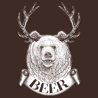 Bear Plus Deer Equals BEER  Cooling Performance Crew T-Shirt