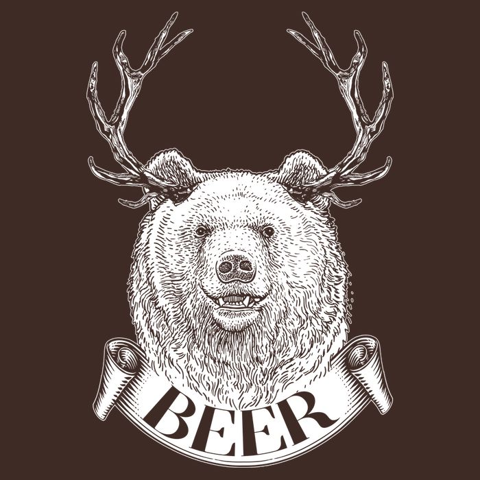 Bear Plus Deer Equals BEER  Cooling Performance Crew T-Shirt