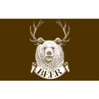 Bear Plus Deer Equals BEER  Bumper Sticker