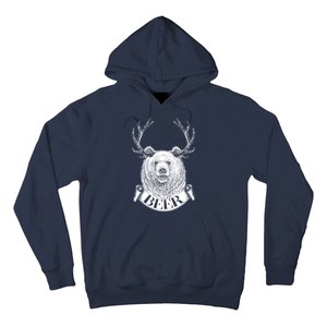 Bear Plus Deer Equals BEER  Hoodie