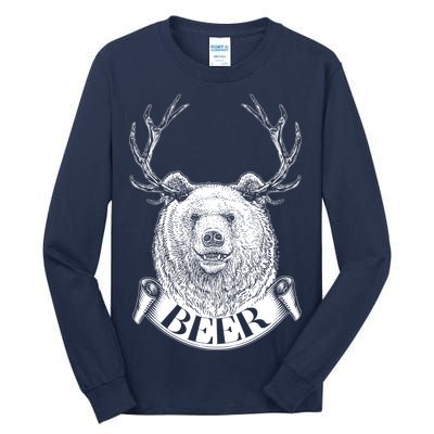 Bear Plus Deer Equals BEER  Tall Long Sleeve T-Shirt