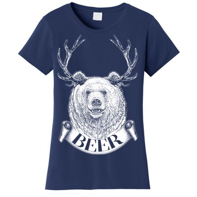 Bear Plus Deer Equals BEER  Women's T-Shirt