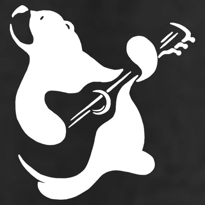 Bear Rocks Playing Guitar 25L Jumbo Tote