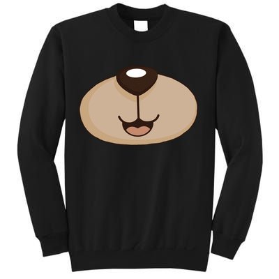 Bear Smiling Face Sweatshirt
