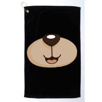 Bear Smiling Face Golf Towel