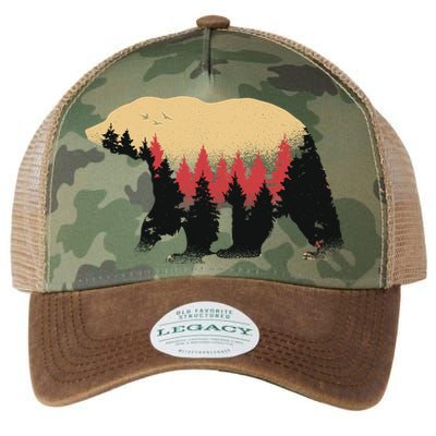 Bear Trees Legacy Tie Dye Trucker Hat