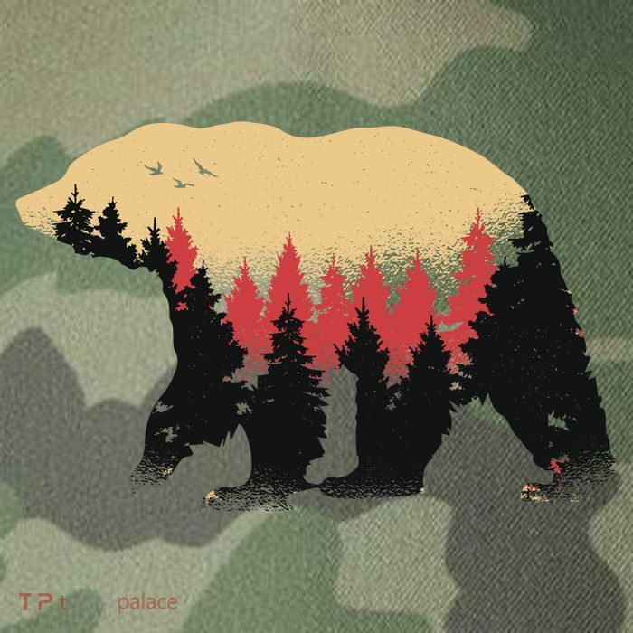 Bear Trees Legacy Tie Dye Trucker Hat