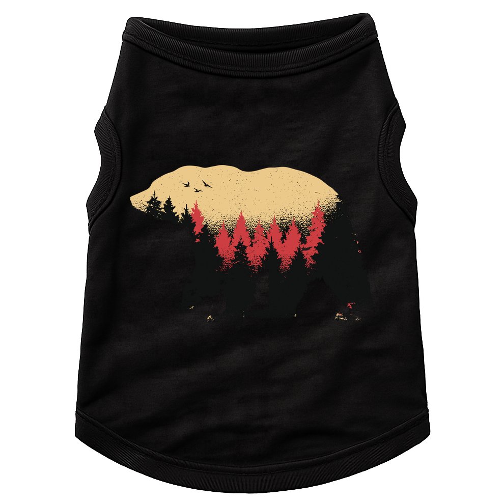 Bear Trees Doggie Tank