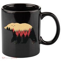 Bear Trees 11oz C Handle Ceramic Mug