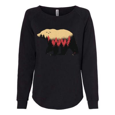 Bear Trees Womens California Wash Sweatshirt