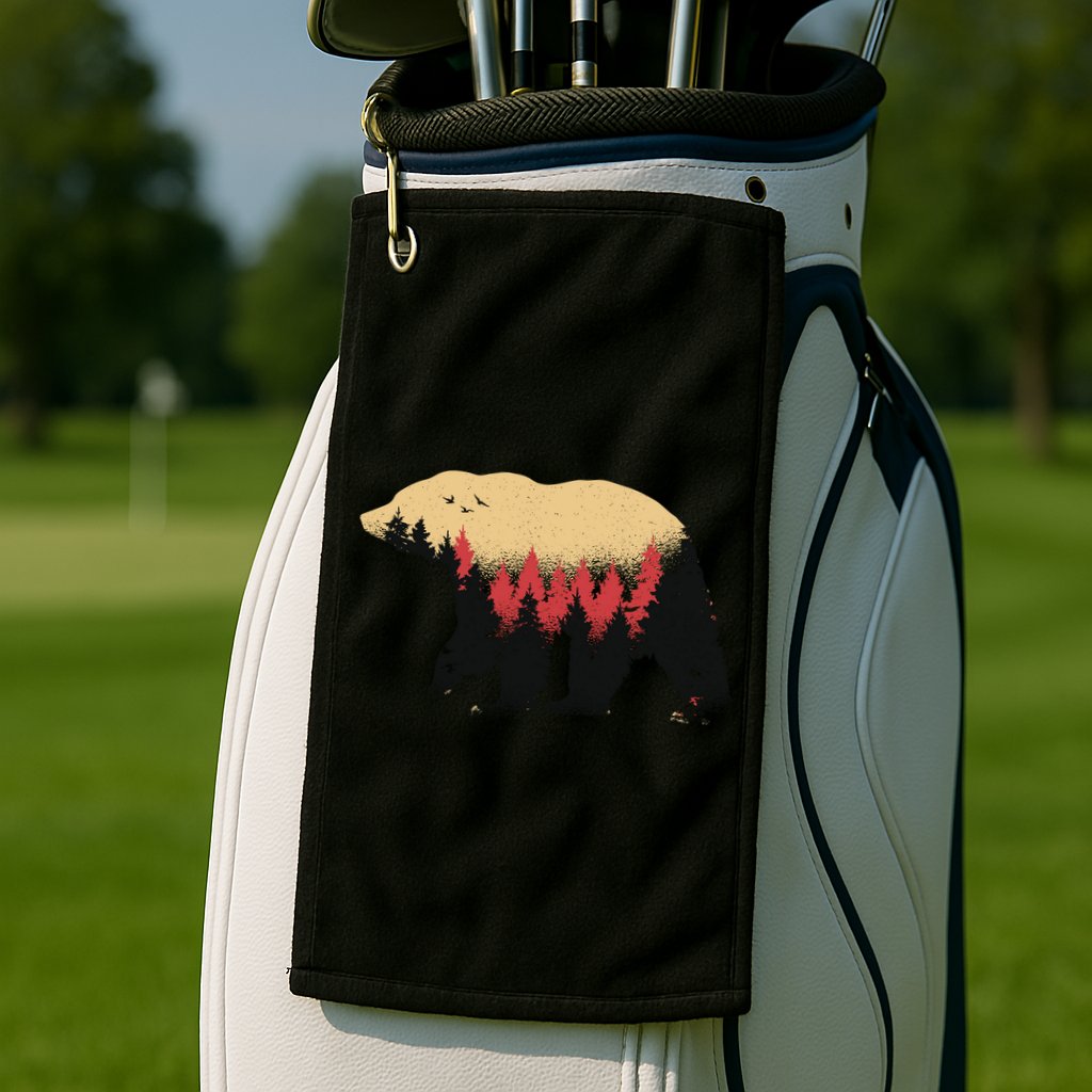 Bear Trees Golf Towel