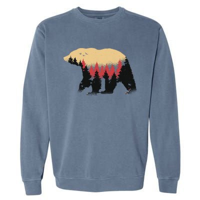 Bear Trees Garment-Dyed Sweatshirt