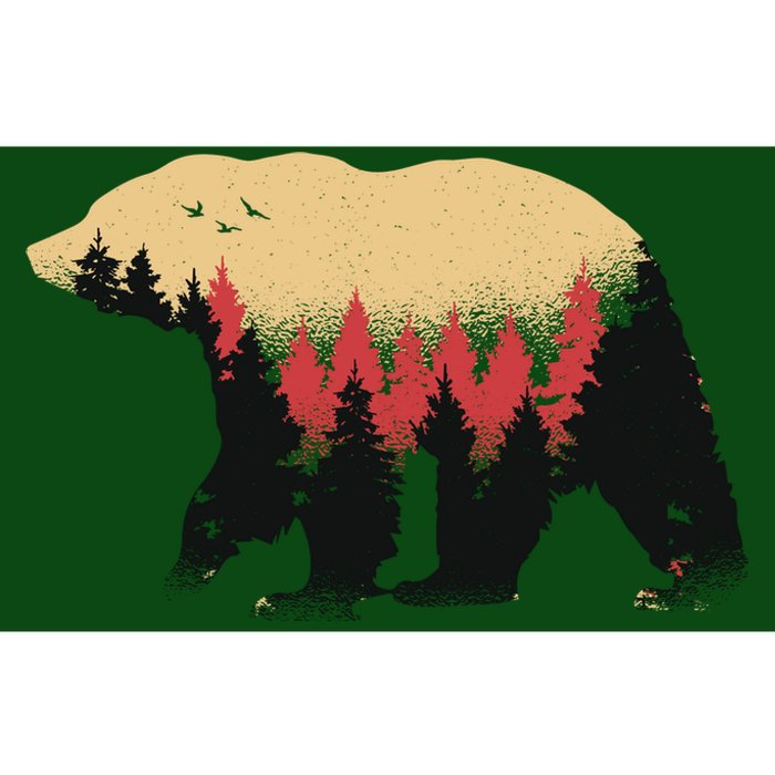 Bear Trees Bumper Sticker