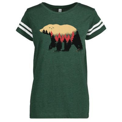 Bear Trees Enza Ladies Jersey Football T-Shirt