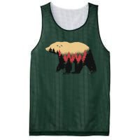 Bear Trees Mesh Reversible Basketball Jersey Tank