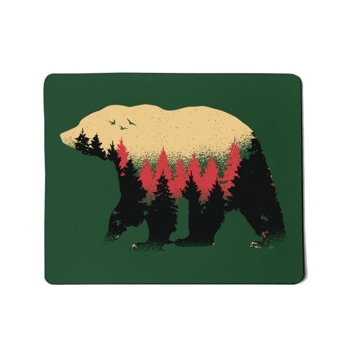 Bear Trees Mousepad