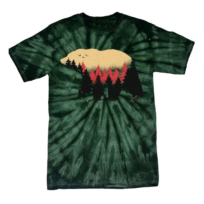 Bear Trees Tie-Dye T-Shirt