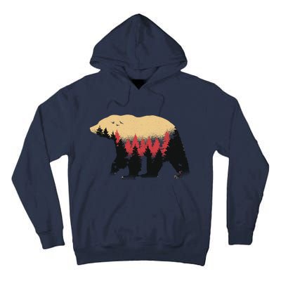 Bear Trees Tall Hoodie