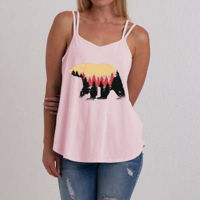 Bear Trees Women's Strappy Tank