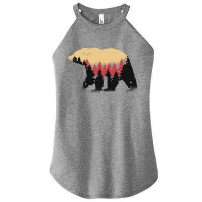 Bear Trees Women's Perfect Tri Rocker Tank