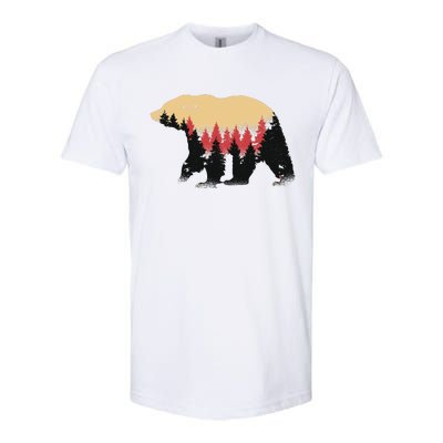 Bear Trees Softstyle® CVC T-Shirt