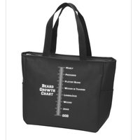 Beard Growth Ruler Funny Man To God Chart Zip Tote Bag
