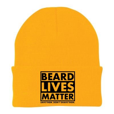 Beard Lives Matter Knit Cap Winter Beanie