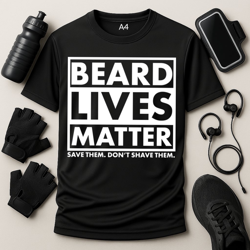 Beard Lives Matter Cooling Performance Crew T-Shirt