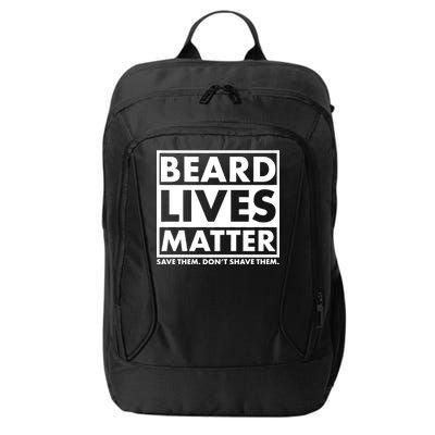 Beard Lives Matter City Backpack