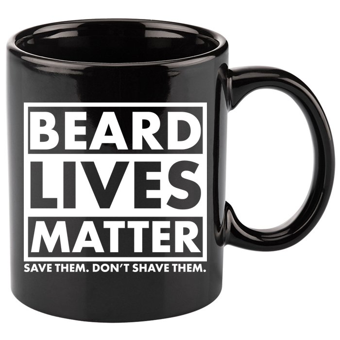 Beard Lives Matter 11oz C Handle Ceramic Mug
