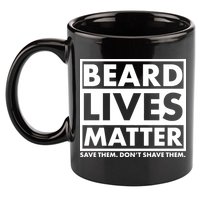 Beard Lives Matter 11oz C Handle Ceramic Mug